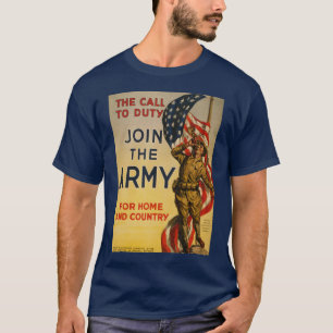 T-shirt L'appel au devoir - joignez l'armée