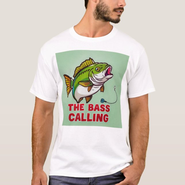 T-shirt L'appel de la basse  (Devant)