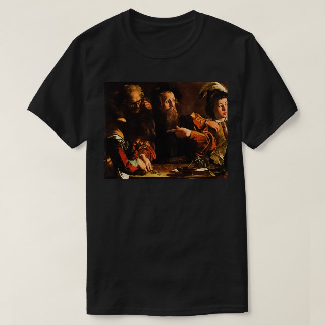 T-shirt L'appel de saint Matthieu (Design devant)