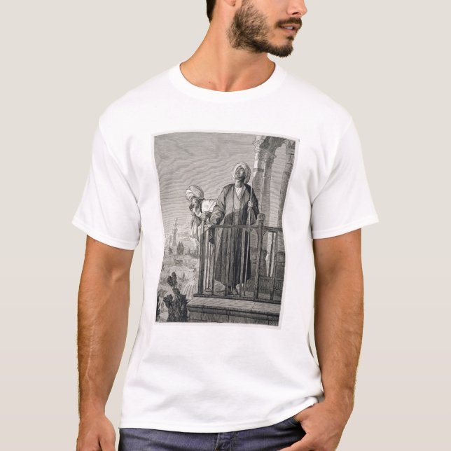 T-shirt L'appel du muezzin à la prière, 19ème siècle (Devant)