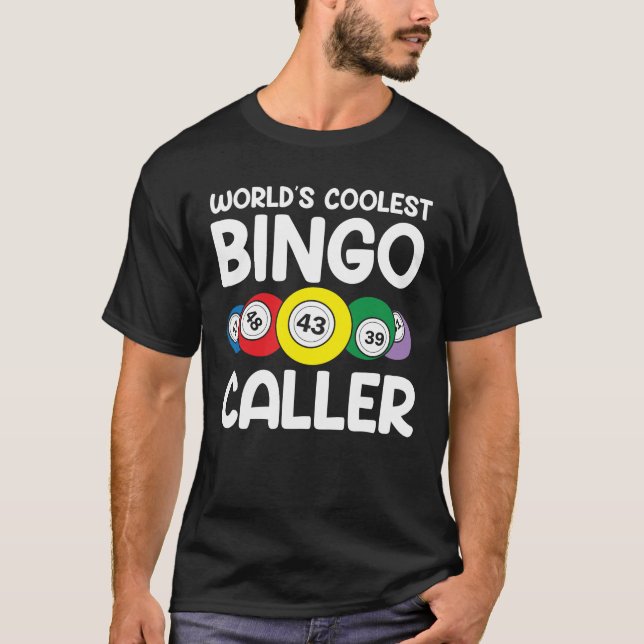 T-shirt L'appelant de Bingo le plus froid du monde (Devant)