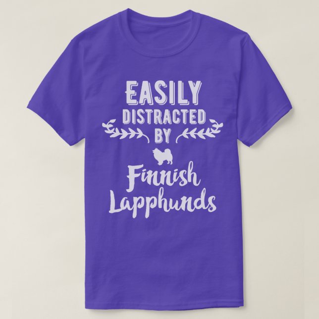 T-shirt Lapphund finlandais (Design devant)