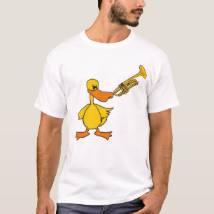 T-shirt L'AR canard jouant la trompette