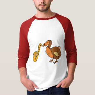 T-shirt L'AR oiseau de dronte jouant la chemise de