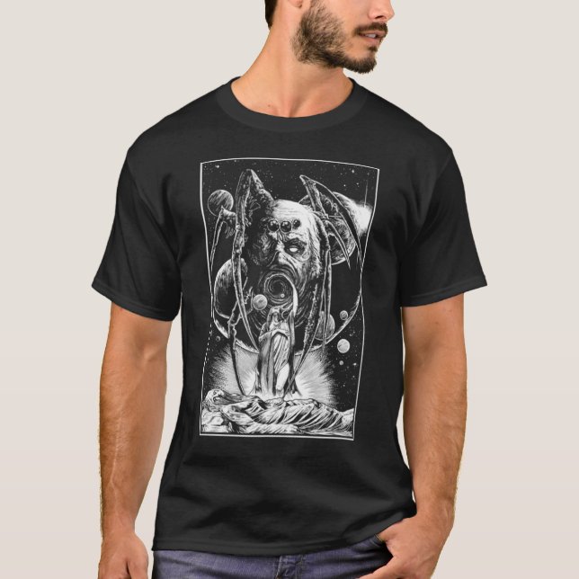 T-shirt L'araignée dans la toile (Devant)