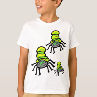 T-shirt L'araignée effrayante badine la chemise de