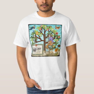 T-shirt L'arbre d'alphabet de Fortuna