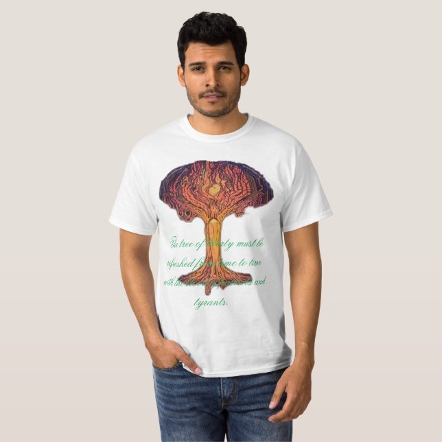 T-shirt L'arbre de la liberté (Devant entier)