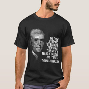 T-shirt L'Arbre De La Liberté Thomas Jefferson Cite L'Hist