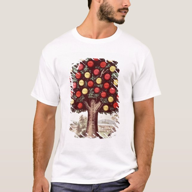 T-shirt L'arbre de la modération, 1872 (Devant)