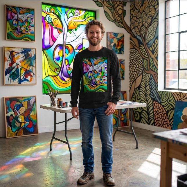 T-shirt L'arbre de l'ange (Créateur téléchargé)