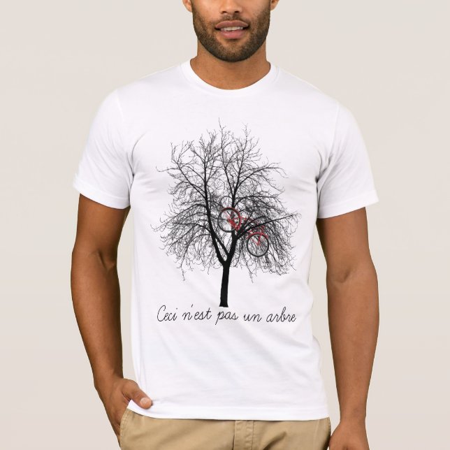 T-shirt L'arbre de l'ONU de pas n'est de Ceci (Devant)