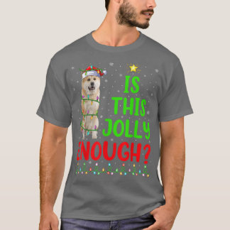T-shirt L'Arbre De Noël Drôle Est Ce Jolly Assez Akita Inu