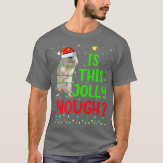 T-shirt L'Arbre De Noël Drôle Est Ce Jolly Assez Degu Chri