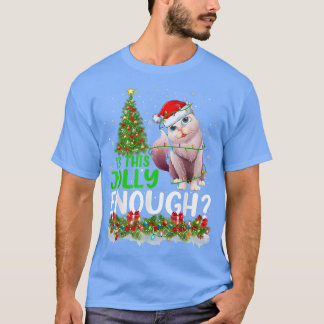 T-shirt L'Arbre De Noël Est Ce Chat Balinais De Père Noël