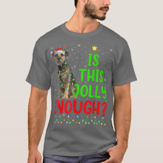 T-shirt L'Arbre De Noël Est Cette Jolie Assez Frontale Ter