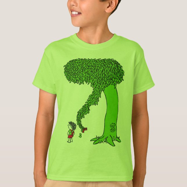 T-shirt L'arbre de prise (Devant)