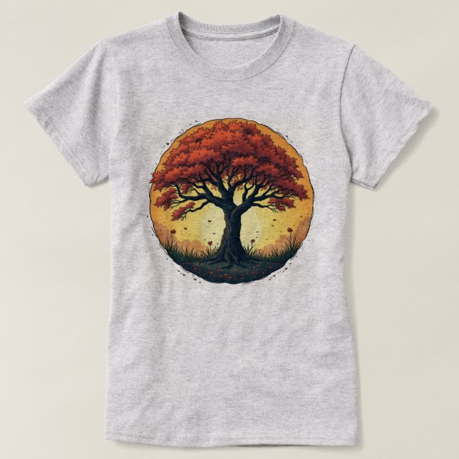 T-shirt L'arbre de vie (Design devant)