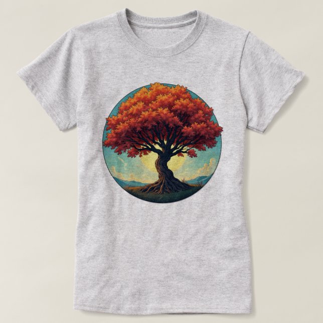 T-shirt L'arbre de vie (Design devant)