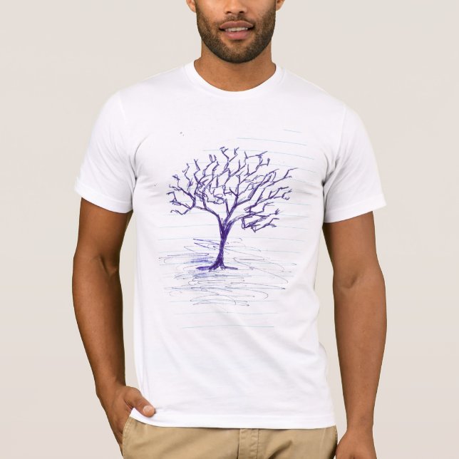 T-shirt L'arbre de Zion (Devant)