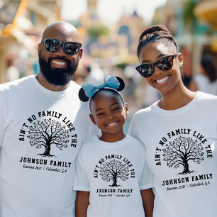 T-shirt L'arbre généalogique n'est pas une famille comme l