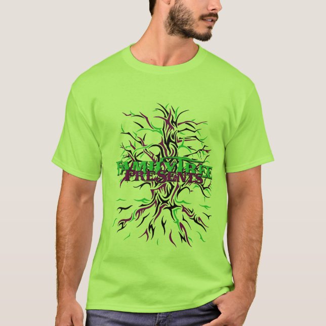 T-shirt L'arbre généalogique présente l'habillement de (Devant)