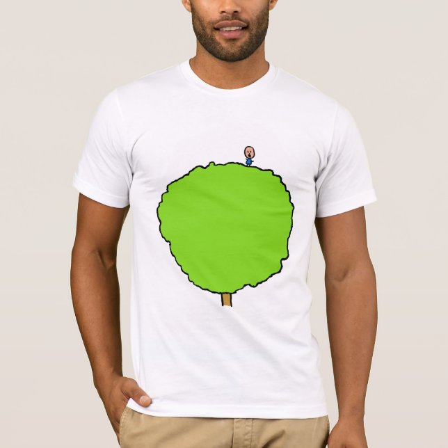 T-shirt L'arbre isolé (Devant)
