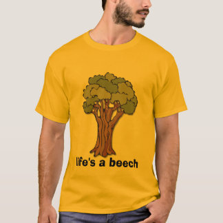 T-shirt L'arbre, la vie est un hêtre