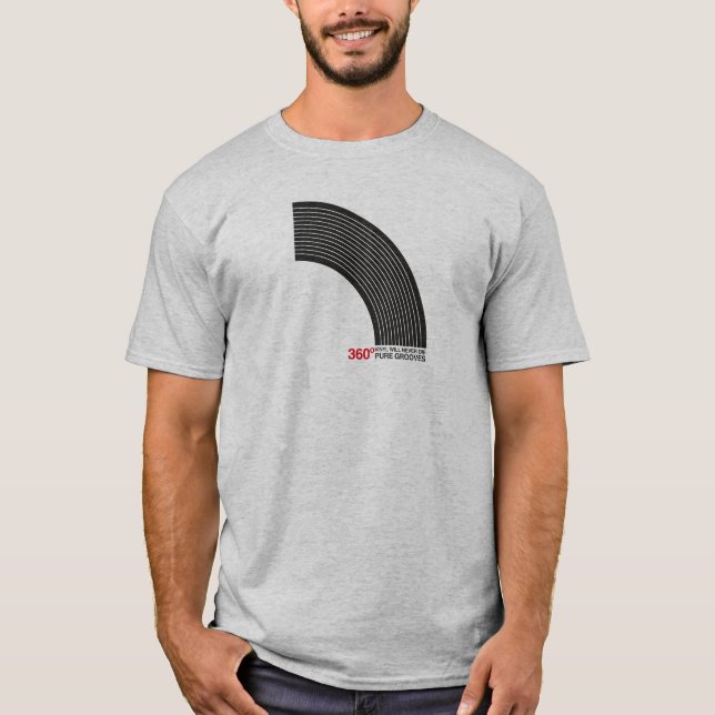 T-shirt L'arc du vinyle (Devant)