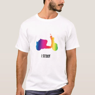 T-shirt l'arc-en-ciel filent,