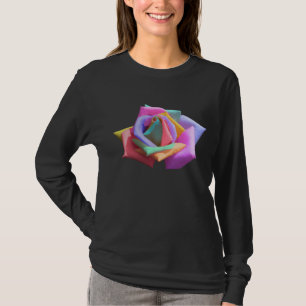 T-shirt L'arc-en-ciel psychédélique s'est levé
