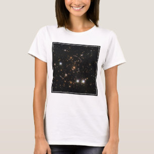 T-shirt L'Arc Sunburst Dans Un Gros Cluster Galaxy