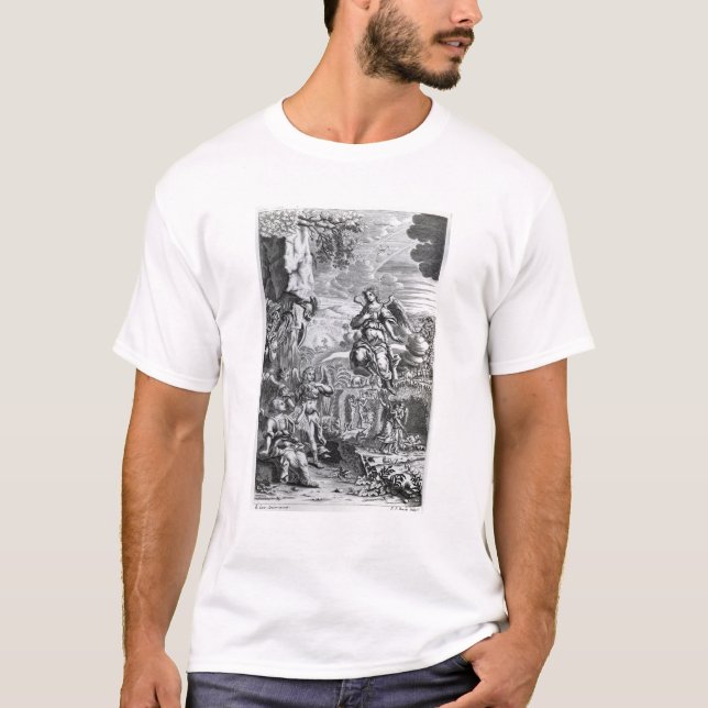 T-shirt L'archange Uriel informe Gabriel (Devant)