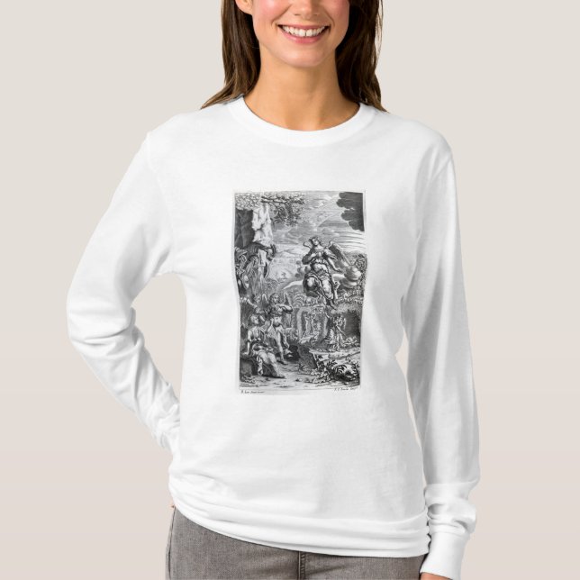 T-shirt L'archange Uriel informe Gabriel (Devant)