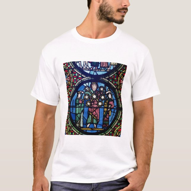 T-shirt L'arche de la fenêtre d'engagement, coordonnée de (Devant)