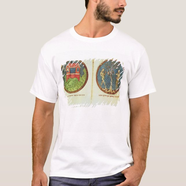 T-shirt L'arche de Noé et l'Adam et l'Ève (Devant)