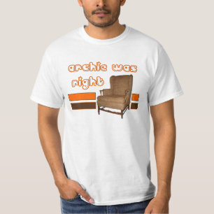 T-shirt L'archie était chemise droite