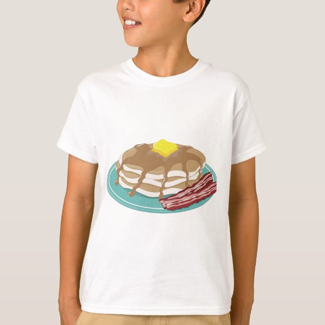 T-shirt Lard de crêpes (Devant)