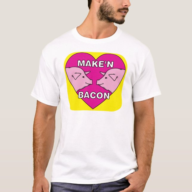 T-shirt Lard de Make'n (Devant)