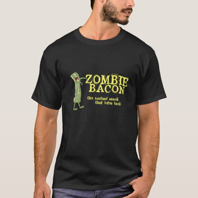T-shirt Lard de zombi ! (Devant)