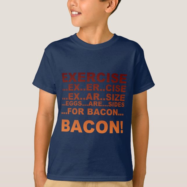 T-shirt Lard d'exercice (Devant)