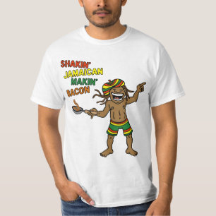 T-shirt Lard jamaïcain de Shakin Makin