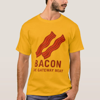 T-shirt Lard, la viande de passage