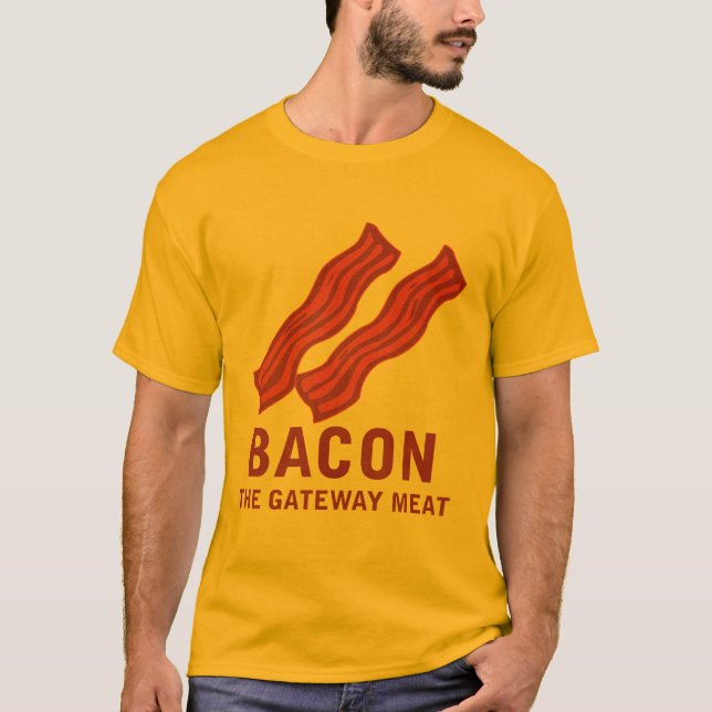 T-shirt Lard, la viande de passage (Devant)