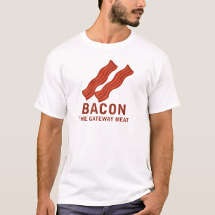 T-shirt Lard, la viande de passage