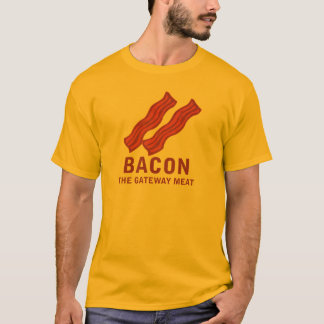 T-shirt Lard, la viande de passage