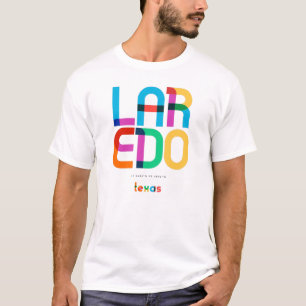 T-shirt Laredo Texas Mid Century, Pop Art,