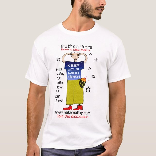 T-SHIRT LARGE D'ESPRIT DE TRUTHSEEKER (Devant)