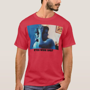 T-shirt Large fermeture des yeux