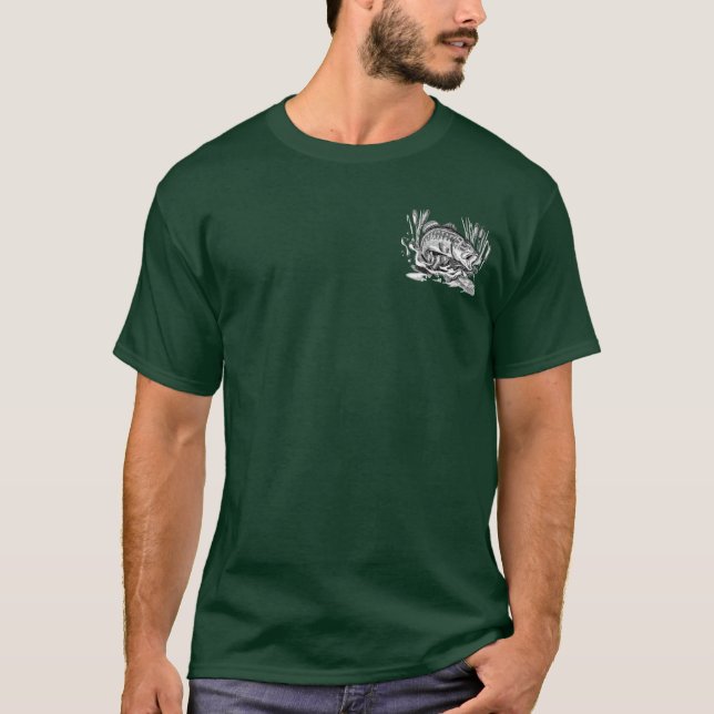 T-shirt Largemouth Bass (Devant)